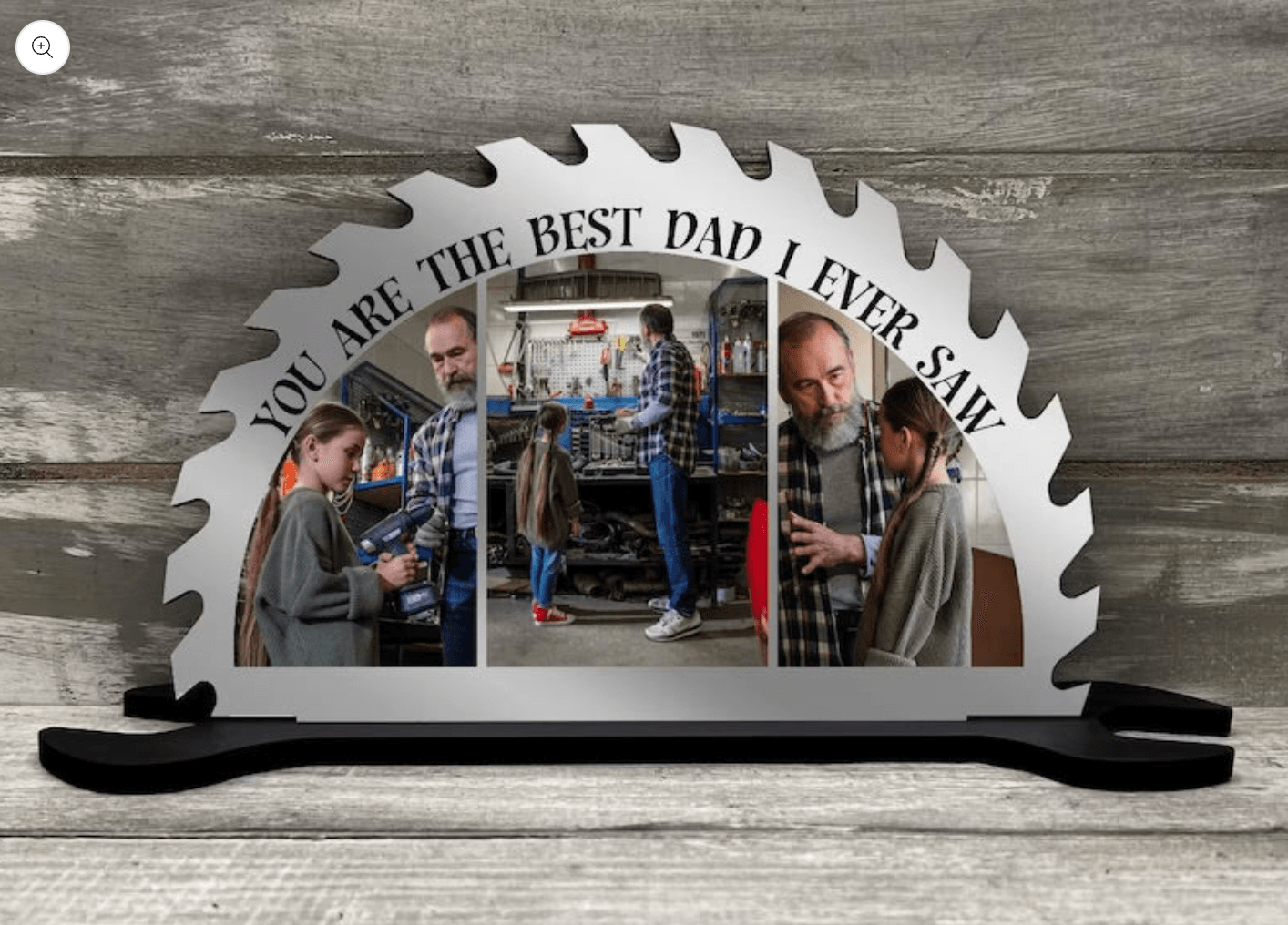 YOU'RE THE BEST SAW PHOTO PLAQUE FATHER'S DAY